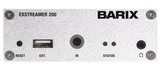 Barix Exstreamer-200:  IP-Audio Decoder with built-in amplifier.