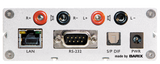 Barix Exstreamer-200:  IP-Audio Decoder with built-in amplifier.