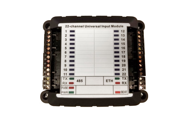 MBus_Ai22_ETH: 22-Channel Universal Input Module with Ethernet & RS485