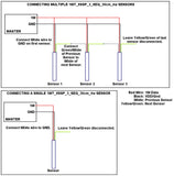 1WT_8SSP_3_SEQ_30cm_4w: Sequenced 1-wire temperature sensor with 3 inch stainless steel probe.